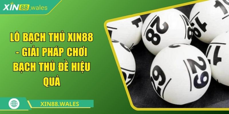 Lô Bạch Thủ Xin88 - Giải Pháp Chơi Bạch Thủ Đề Hiệu Quả 2 Lô Bạch Thủ Xin88